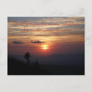 "Life will be..."  - Postcard