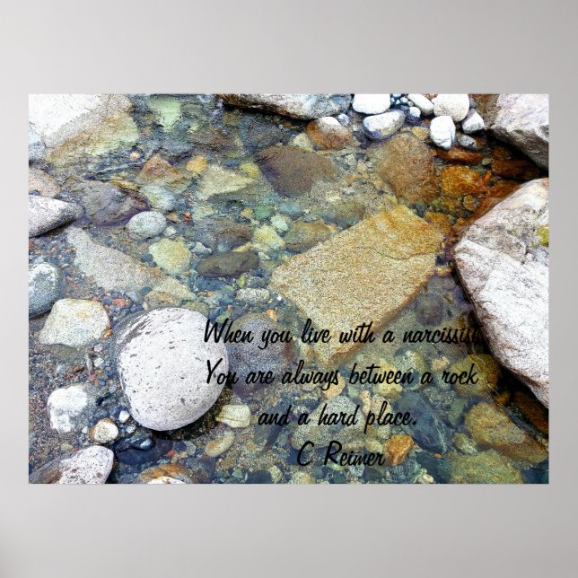 Life With A Narcissist Poster (Front)