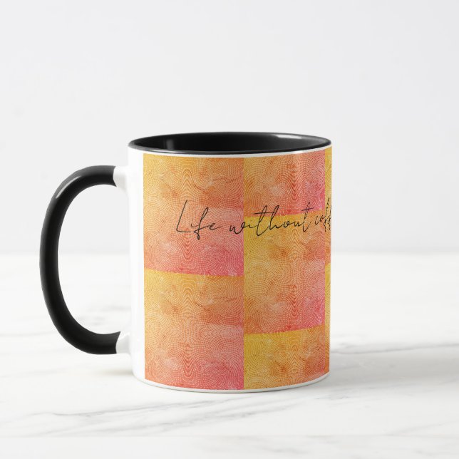 Life without Coffee? Unimaginable! Mug (Left)