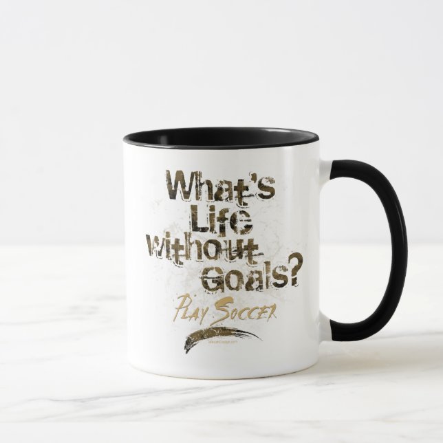 Life Without Goals (Soccer) Mug (Right)
