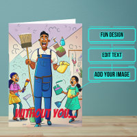 Life Without You Janitor Custodian Birthday