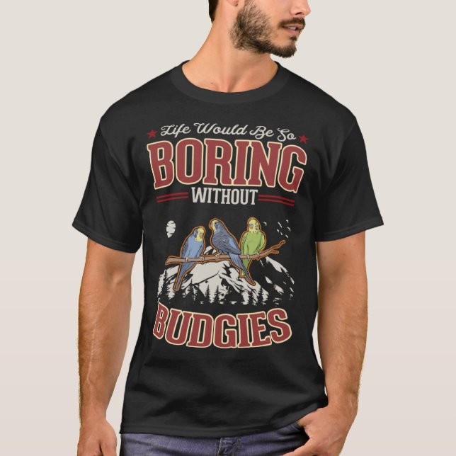 Life would be so boring without Budgies Pullover H (Front)