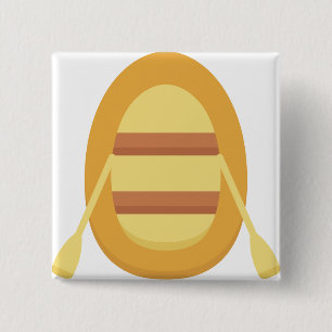 Lifeboat 15 Cm Square Badge