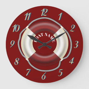 Lifebuoy Large Clock