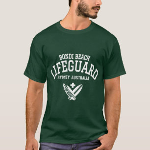 Lifeguard Bondi beach Sydney Australia gift T-Shirt