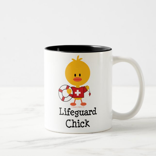 Lifeguard Chick Mug (Right)