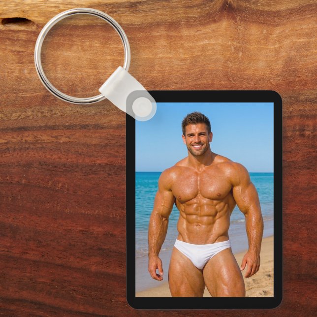 Lifeguard Image No. 1 Keychain (Front)