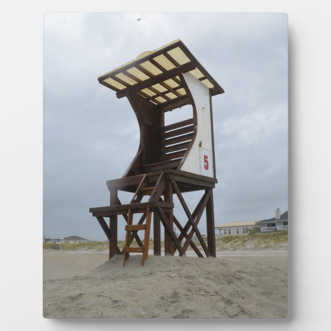 Lifeguard Stand Wrightsville Beach Plaque (Front)
