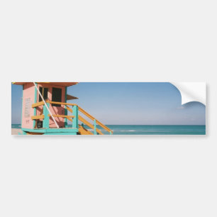 Lifeguard Tower Bumper Sticker