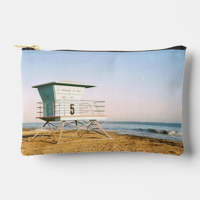 Lifeguard Tower in Santa Cruz Accessory Pouch (Front)