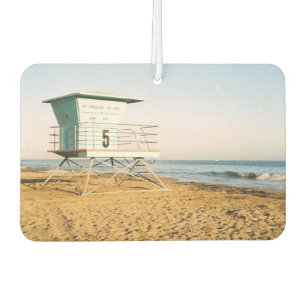 Lifeguard Tower in Santa Cruz Car Air Freshener