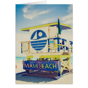 Lifeguard Tower South Beach, Miami, Fl