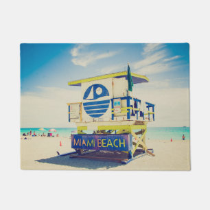 Lifeguard Tower   South Beach, Miami, Fl Doormat