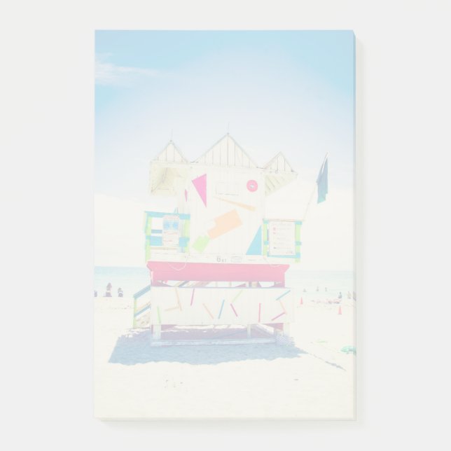 Lifeguard Tower | South Beach, Miami Post-it Notes (Front)