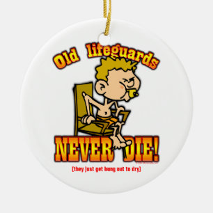 Lifeguards Ceramic Tree Decoration