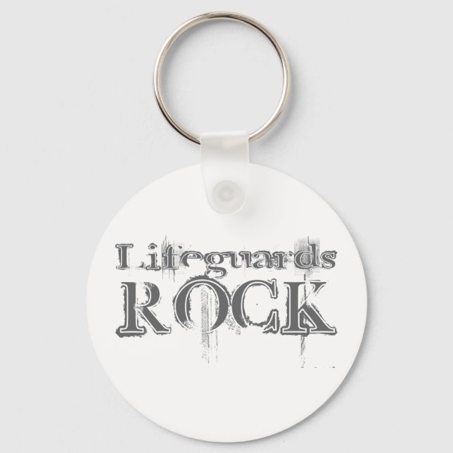 Lifeguards Rock Key Ring (Front)