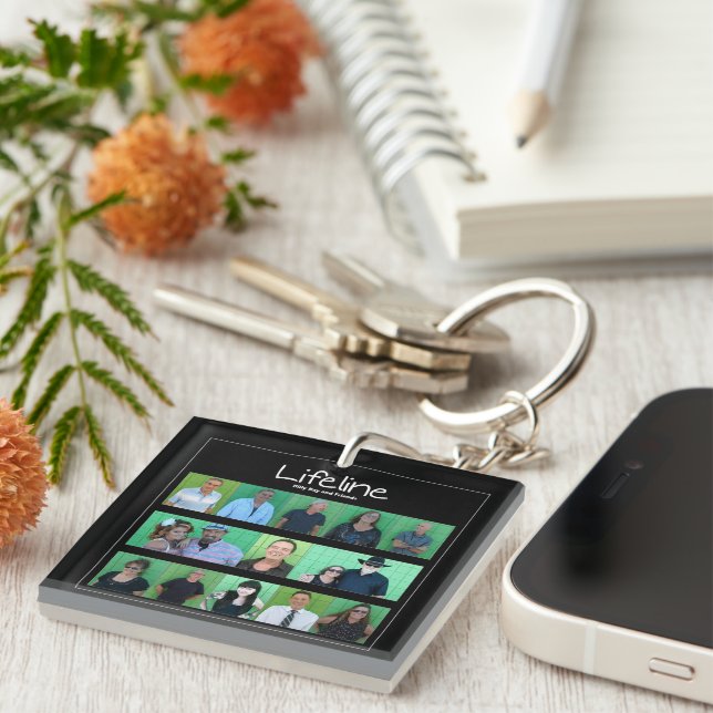 Lifeline CD Cover Acrylic Keychains (Front Right)