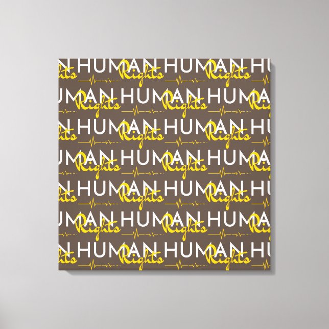 Lifeline to Human Rights Canvas Print (Front)