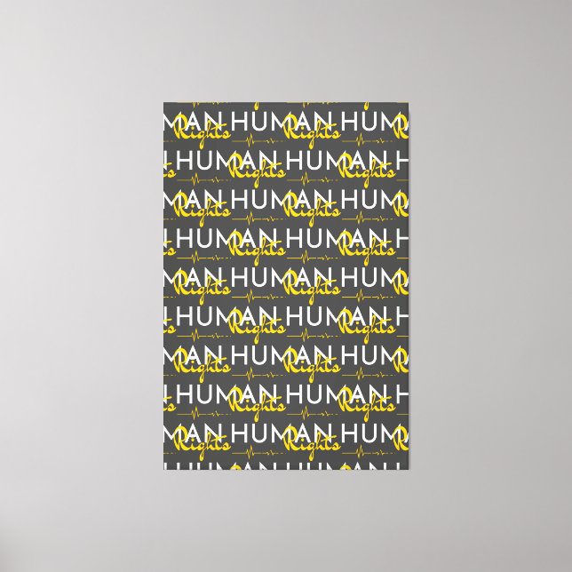 Lifeline to Human Rights Canvas Print (Front)