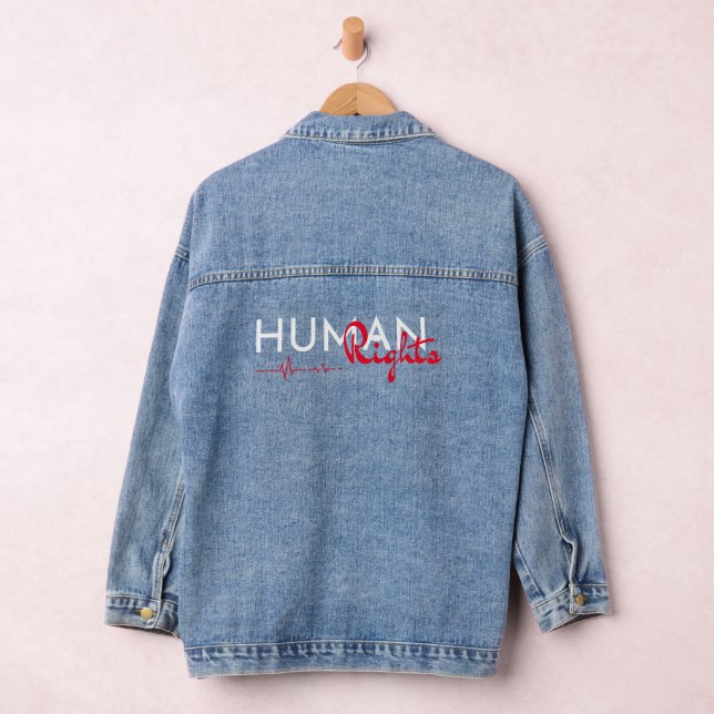 Lifeline to Human Rights Denim Jacket (Hangar)