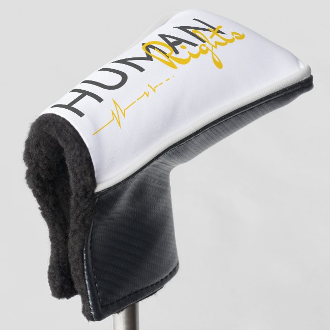 Lifeline to Human Rights Golf Head Cover (3/4 Front)