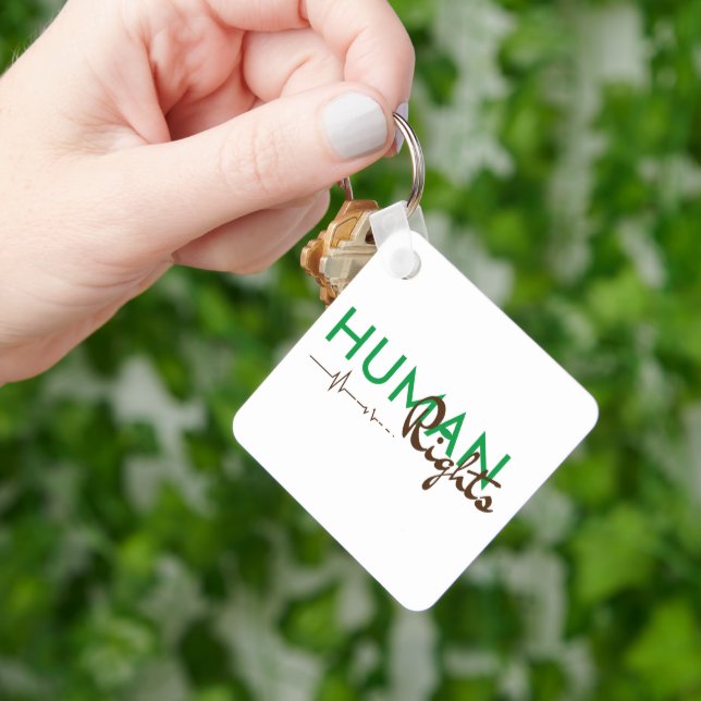 Lifeline to Human Rights Key Ring (Hand)