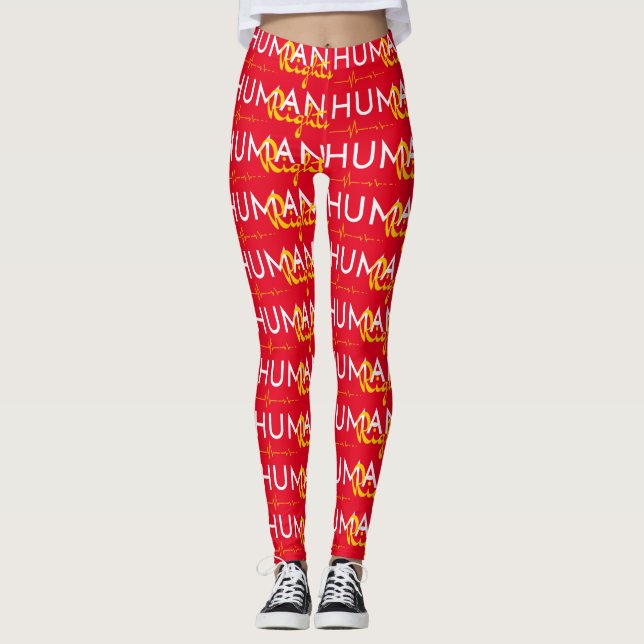 Lifeline to Human Rights Leggings (Front)