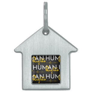 Lifeline to Human Rights Pet ID Tag