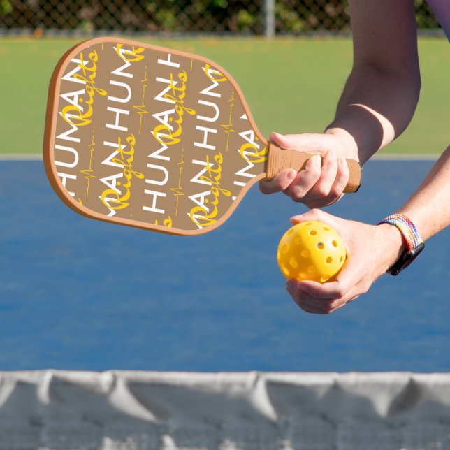 Lifeline to Human Rights Pickleball Paddle (Insitu)