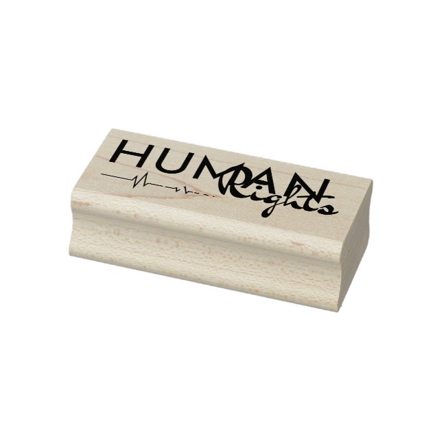 Lifeline to Human Rights Rubber Stamp (Stamp)