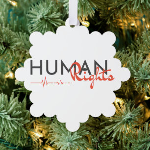 Lifeline to Human Rights Tree Decoration Card