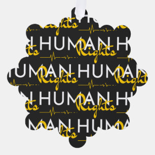 Lifeline to Human Rights Tree Decoration Card