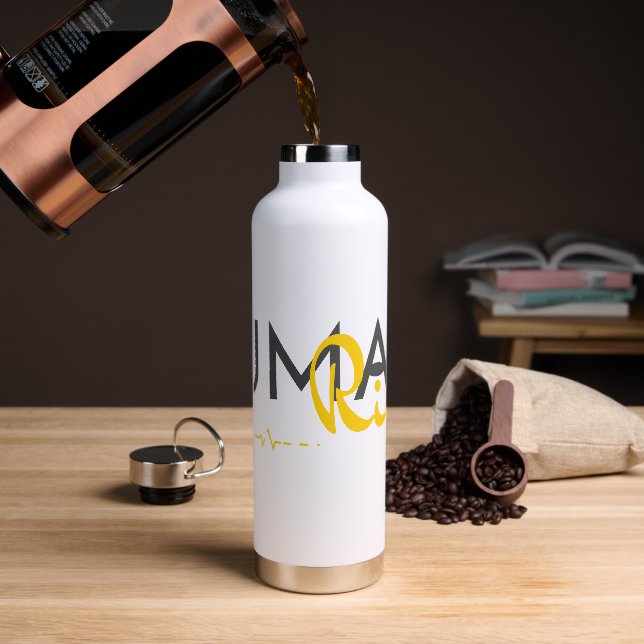 Lifeline to Human Rights Water Bottle (Coffee)