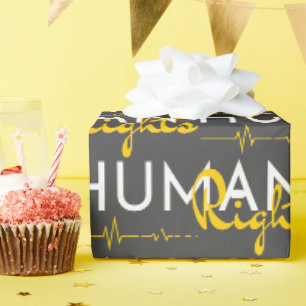 Lifeline to Human Rights Wrapping Paper