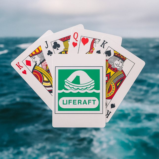 Liferaft Sign Playing Cards (Creator Uploaded)