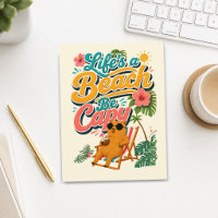 Life's a Beach Be Capy — Tropical Capybara
