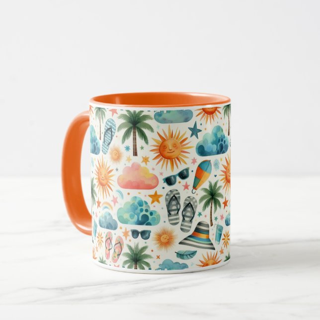 Life's a Beach Mug (Front Left)