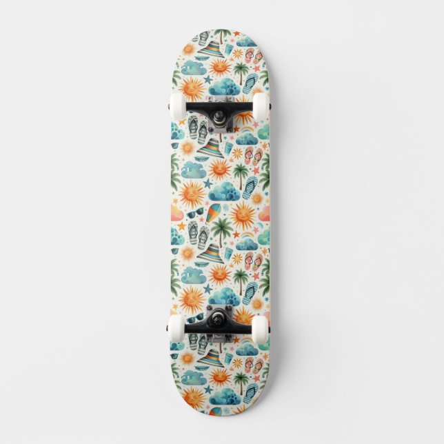 Life's a Beach Skateboard (Front)