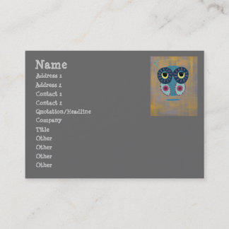 Life's A Boomerang Owl Business Card