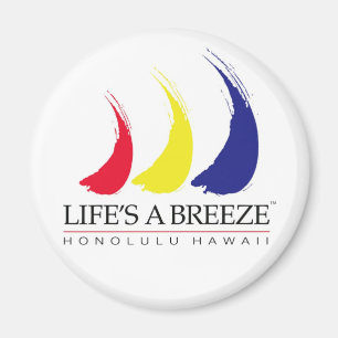 Life's a Breeze™_Paint-The-Wind_Honolulu magnet