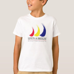 Life's a Breeze®_Paint-The-Wind_Manhattan Beach T-Shirt