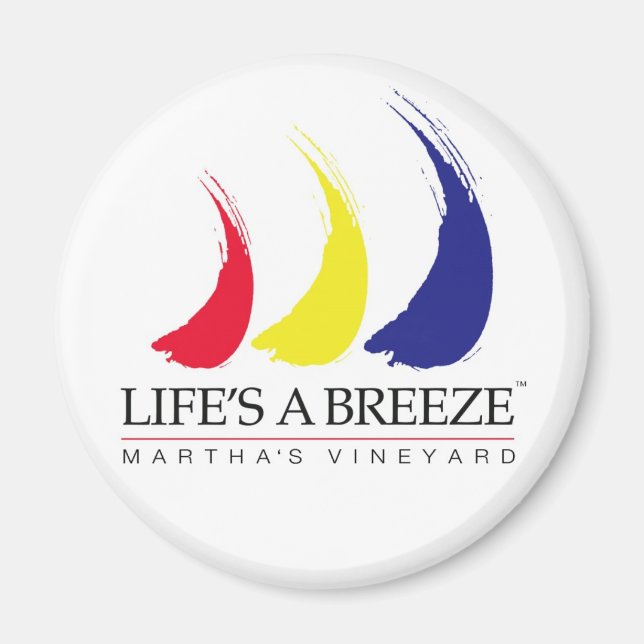 Life's a Breeze™_Paint-The-Wind_Martha's Vineyard Magnet (Front)