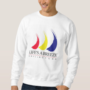 Life's a Breeze®_Paint-The-Wind_Sailing USA Sweatshirt