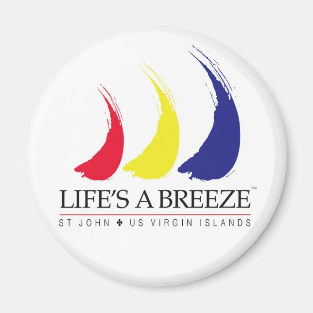 Life's a Breeze™_Paint-The-Wind_St. John magnet (Front)