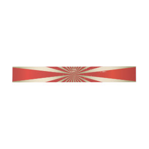 LIFE'S A CIRCUS Bat Bar Mitzvah Invitation Belly Band