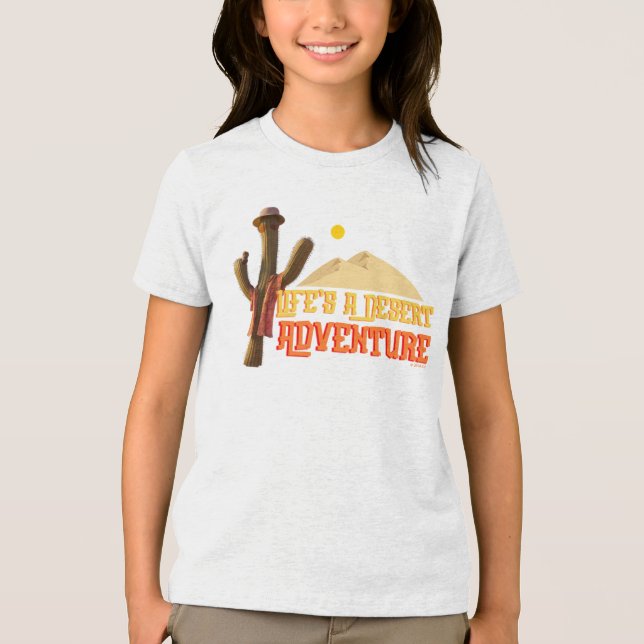 Life's a Desert Adventure Tri-Blend Shirt (Front)