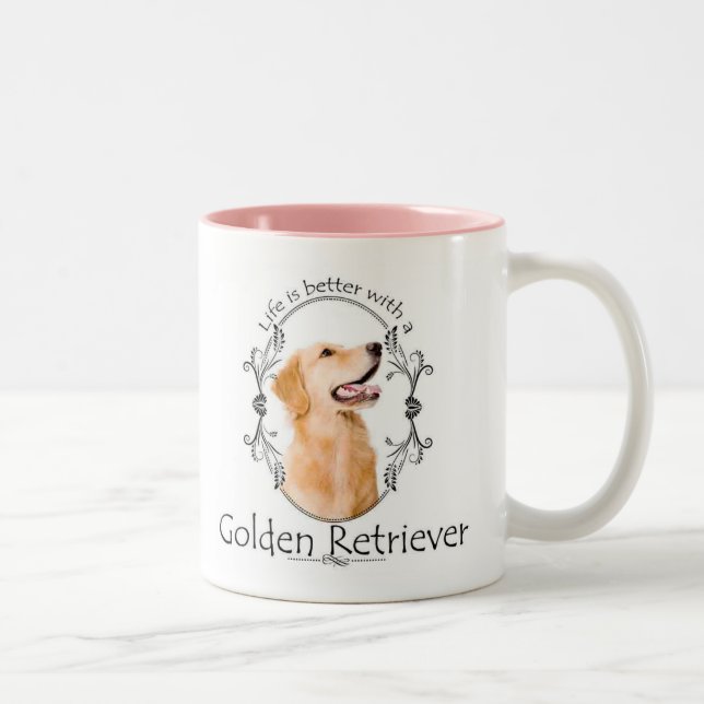 Lifes Better Golden Mug (Right)