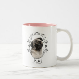 Life's Better Pug Mug
