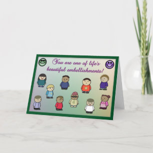 Life's Embellishment Greeting Card