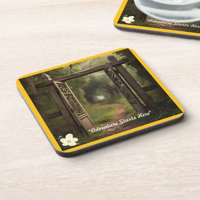 "Life's Journey Ahead" Coaster (Left Side)